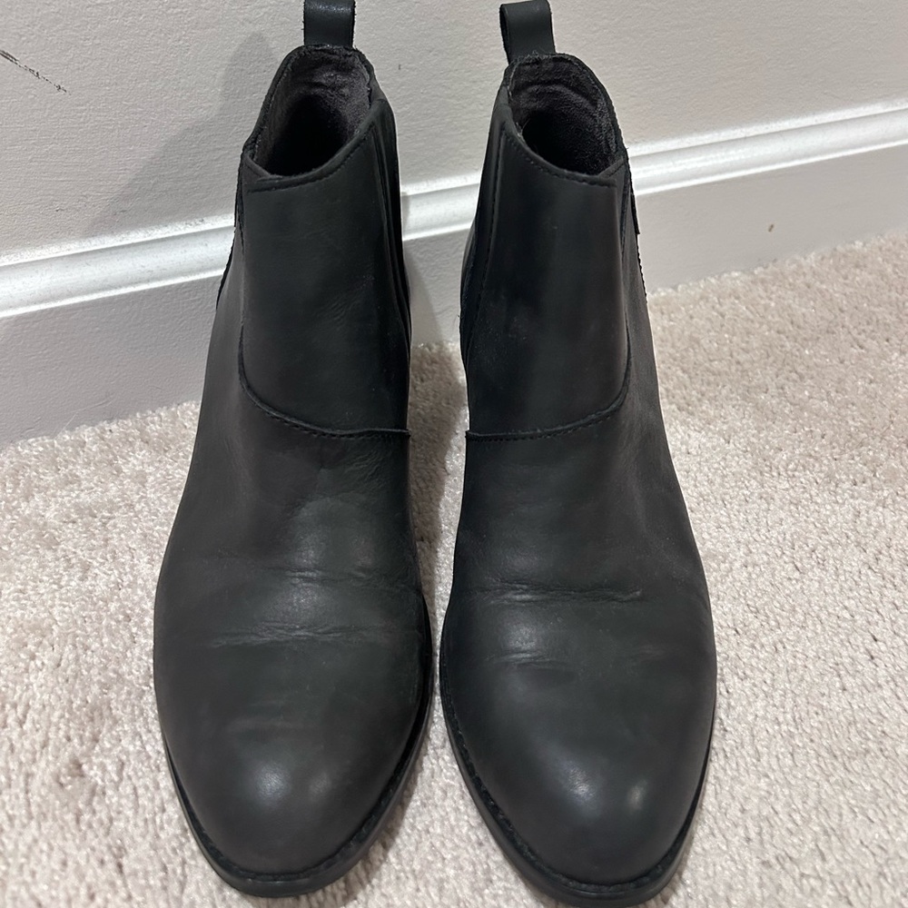 Toms Black Ankle Booties for Women